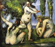 Paul Cezanne Three Bathers oil painting reproduction